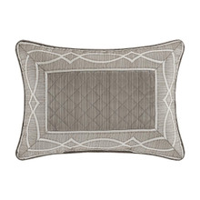 Deco Silver Boudoir Pillow - 193842109564