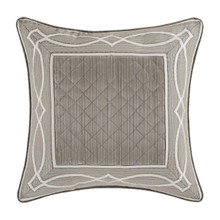 Deco Silver 20" Square Pillow - 193842109540