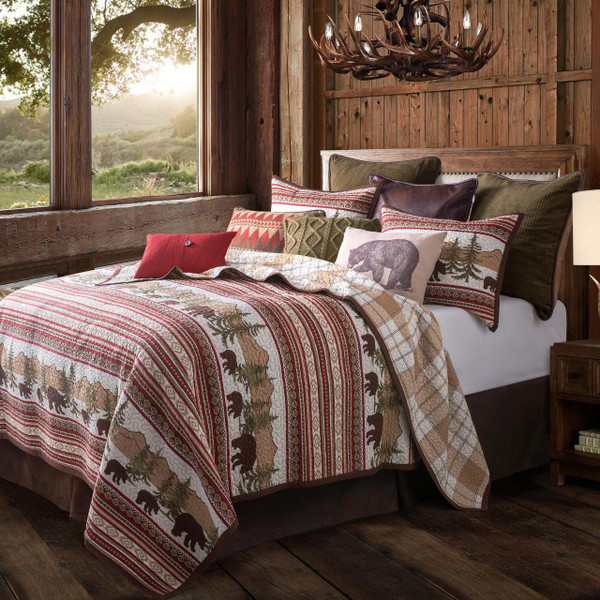 Bear Trail Rustic Bedding Collection -