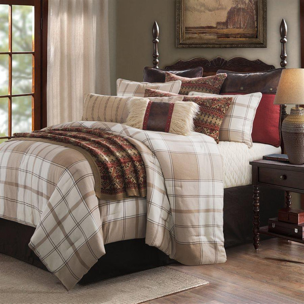 Wilson Plaid Rustic Bedding Collection -