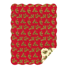 Holly Red Throw - 008246427469