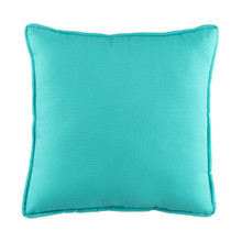 In the Sea Blue Square Pillow - 013864116336