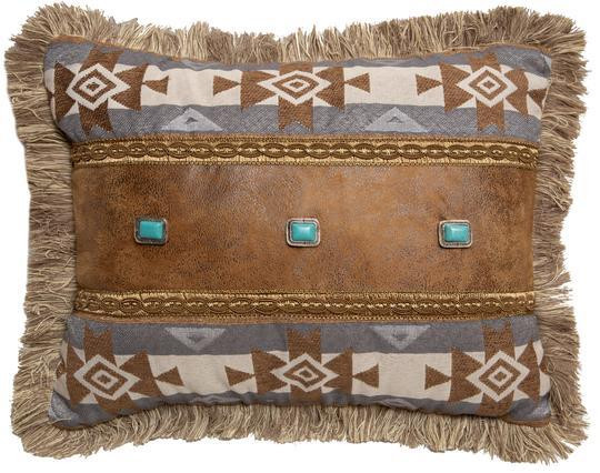 Wrangler Mesa Daybreak 3 Conchos Southwestern Pillow by Carstens | Paul's  Home Fashions