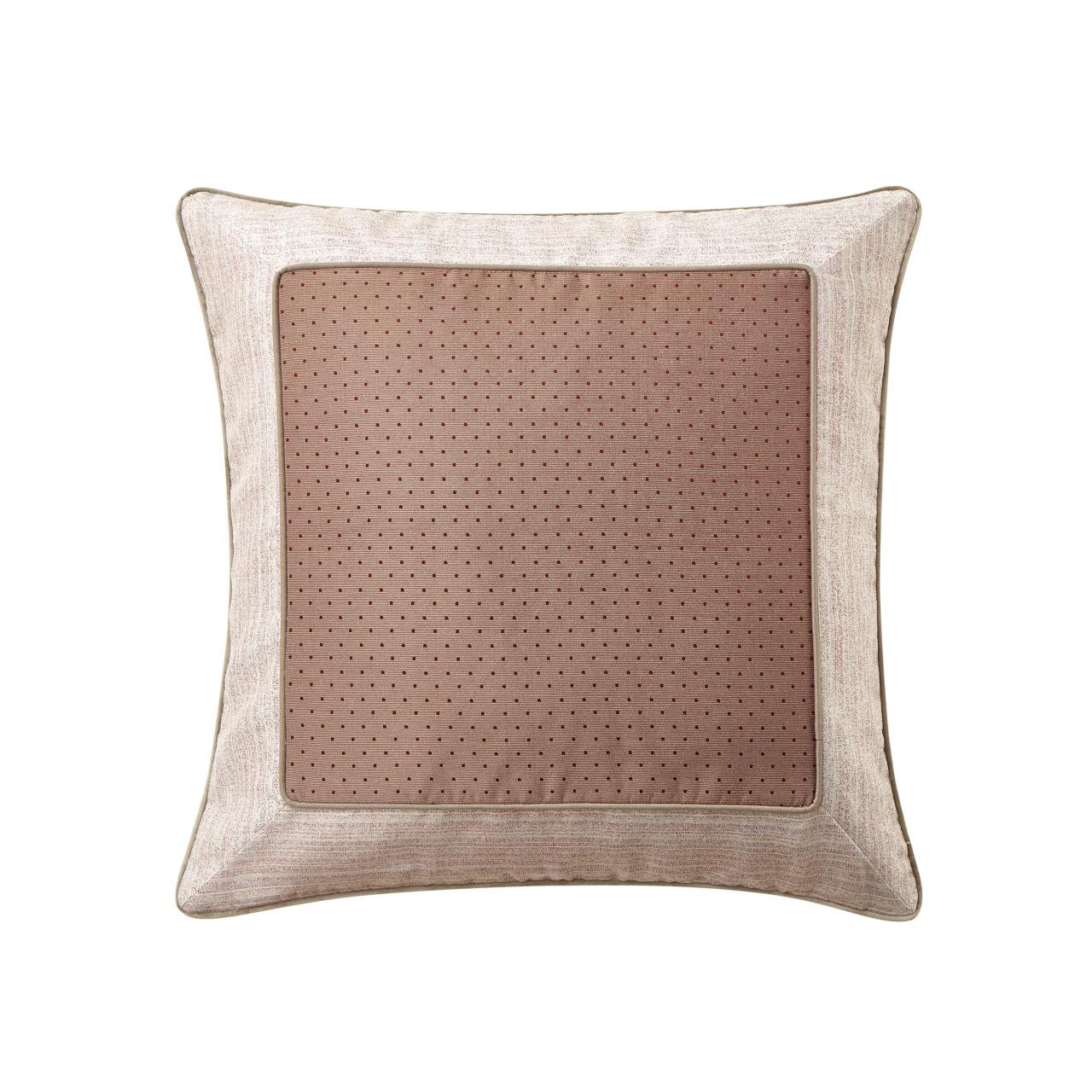 red euro pillow shams