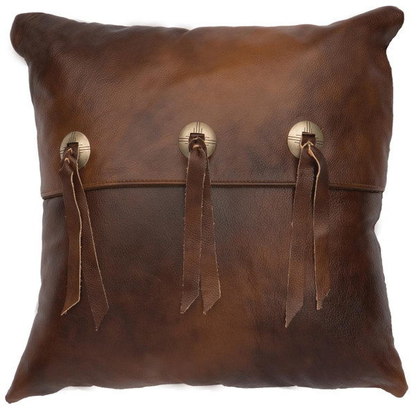 Leather Decorative Pillow 10 - 650654047274