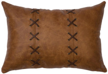 Leather Decorative Pillow 35 - 650654067715