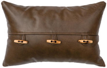 Leather Decorative Pillow 22 - 650654046277