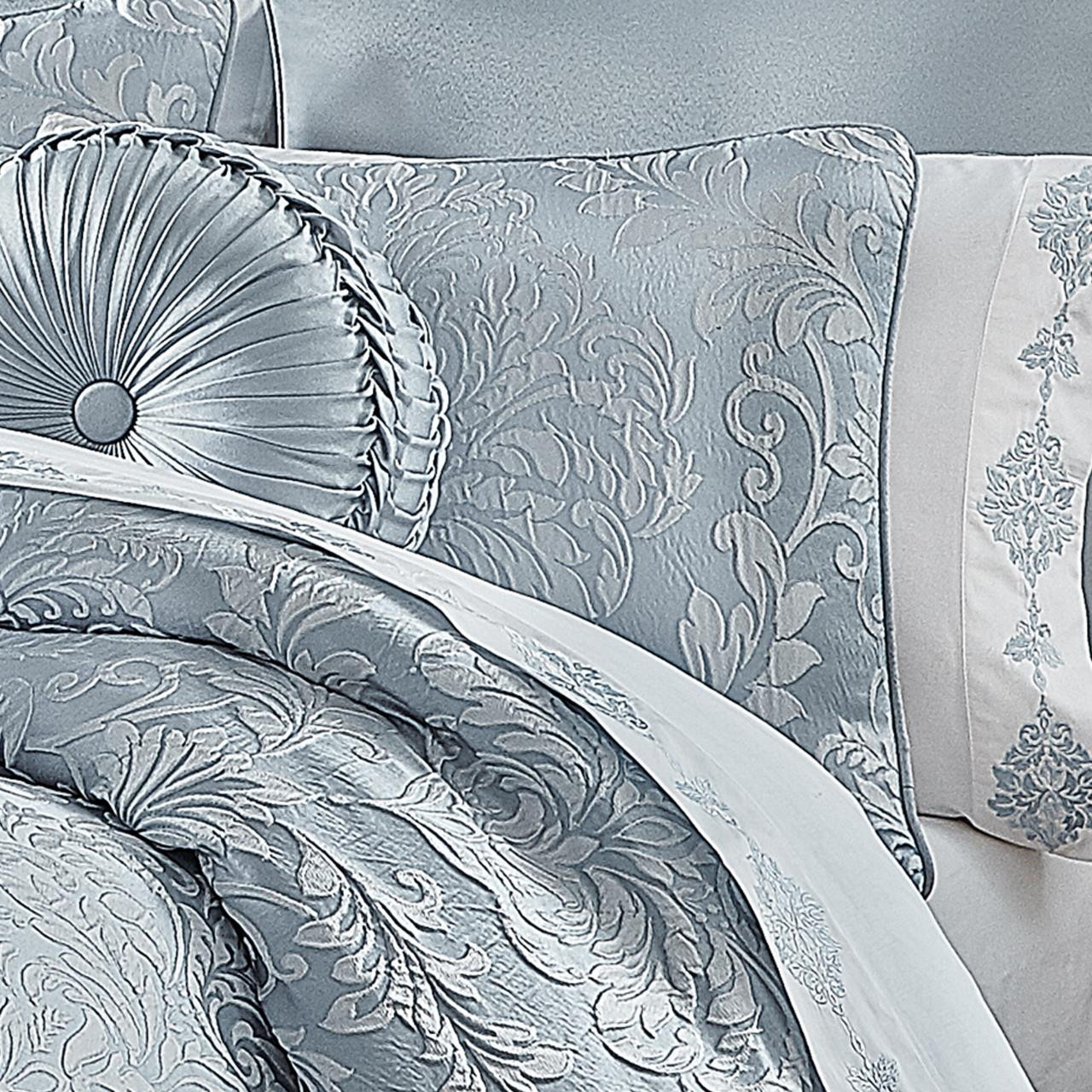 Malita Powder Blue Comforter Collection -