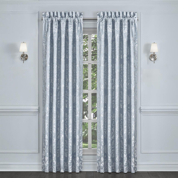 Malita Powder Blue Curtain Pair - 193842117163