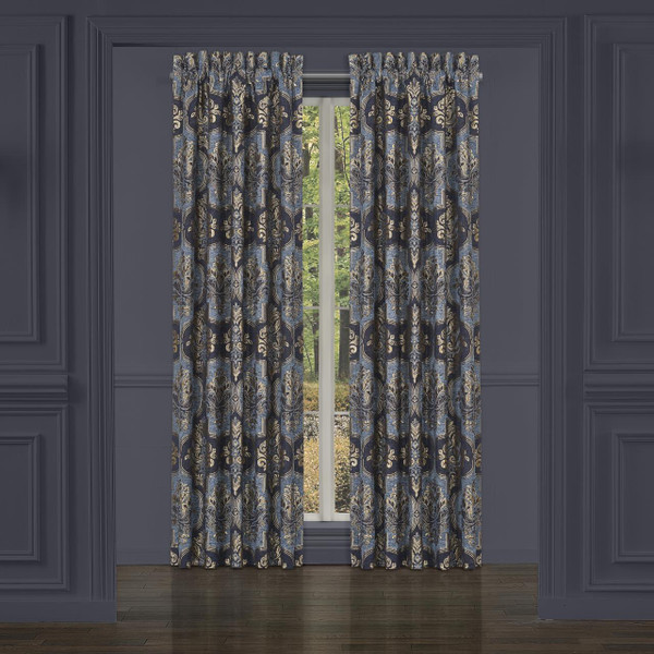 Middlebury Indigo Curtain Pair - 193842116630
