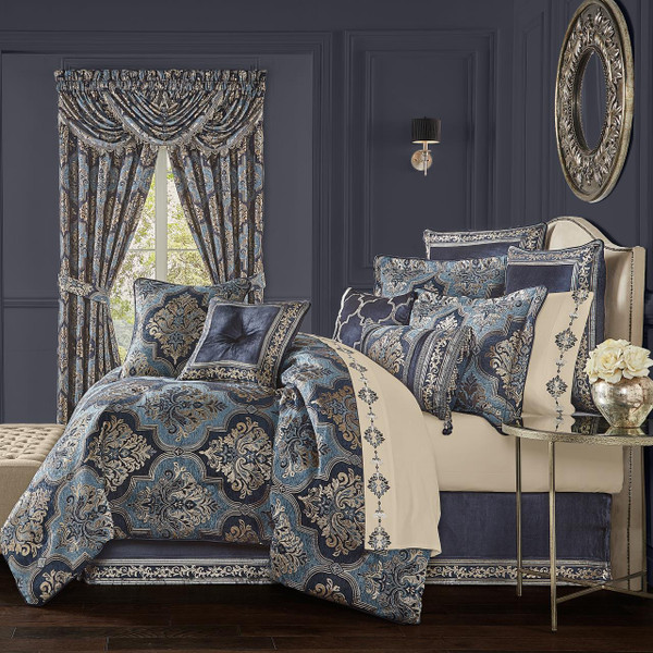 Middlebury Indigo Comforter Set - 193842116685