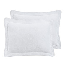 Richmond White Matelasse Sham - 048975017746