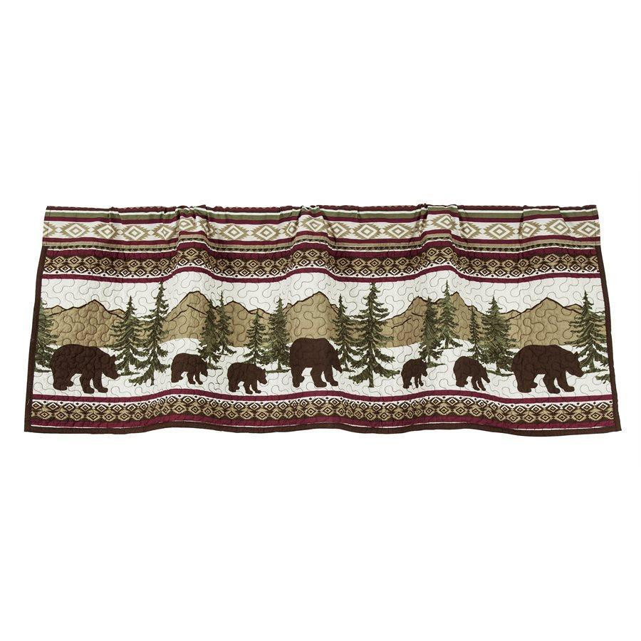 Bear Trail Quilted Valance - 819652020737
