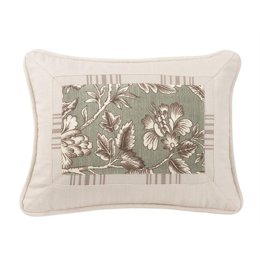 Printed Oblong Boudoir Pillow by HiEnd Accents Paul's Home Fashions