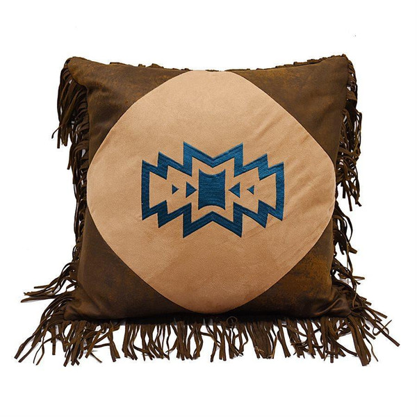 Southwest Emblem Square Pillow - 890830130547