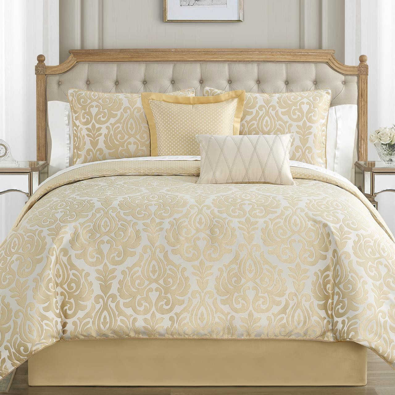 Bastia Gold Comforter Collection -