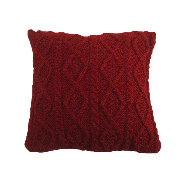 Cable Knit Pillow - 813654029958