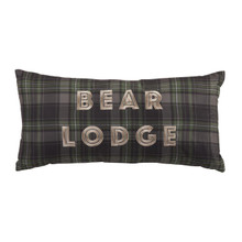 Bear Panels Plaid Pillow - 754069334520