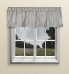 Grasscloth Insulated Solid Color Valance - 842249035920