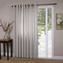 Shannon Sheer Linen Grommet Patio Curtain Panel - 842249038556