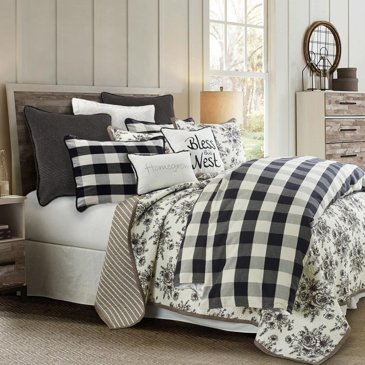 Camille Black Bedding Collection -
