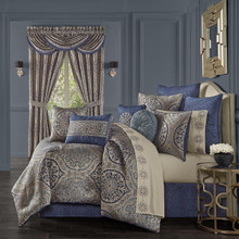 Botticelli Navy Comforter Collection -