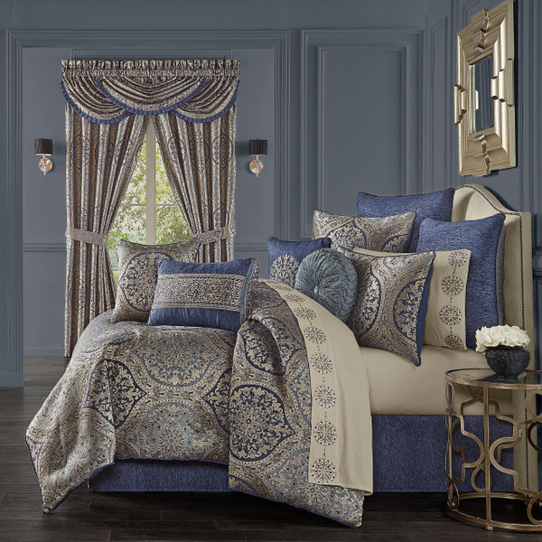 Botticelli Navy Comforter Collection -
