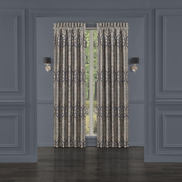 Botticelli Navy Curtain Pair - 193842115558