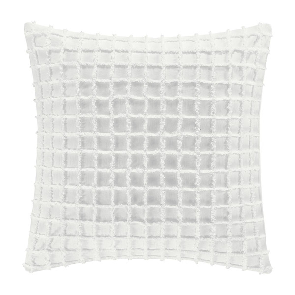 Cameron White 20" Square Pillow - 193842117347