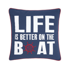Better On The Boat Pillow - 8246793618