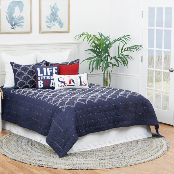 Scallop Quilt Set - 8246769590