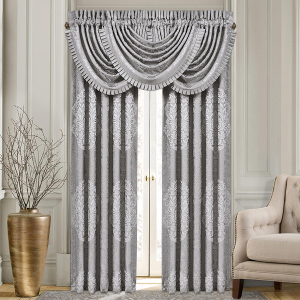 La Scala Silver Curtains - 846339085574