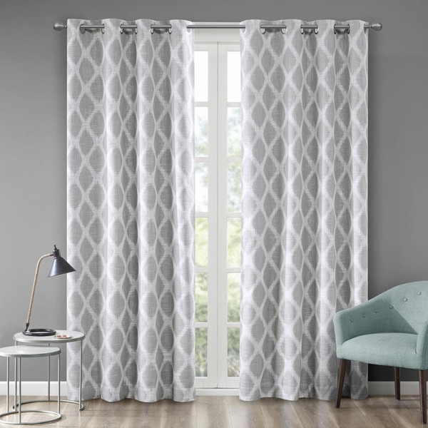 Blakesly Printed Ikat Blackout Curtain - 865699591198