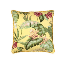 Ferngully Yellow Square Pillow - 138641308992