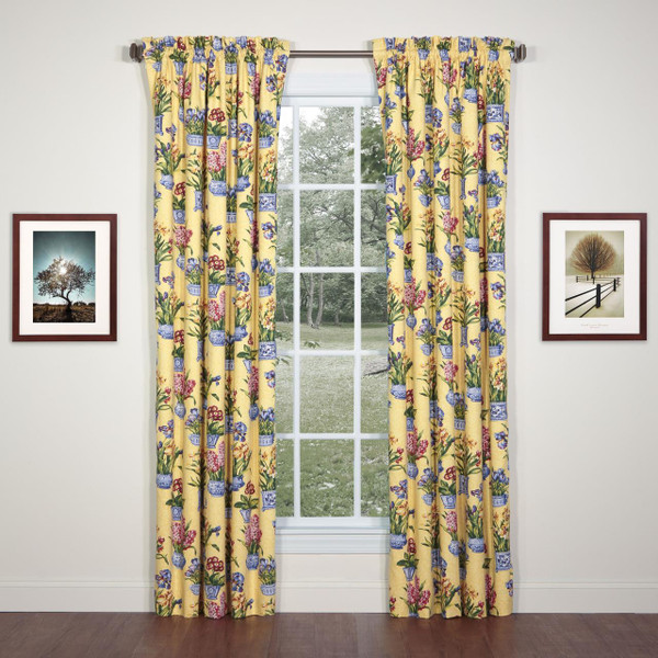 Melanie Buttercream Curtain Pair - 138641297180