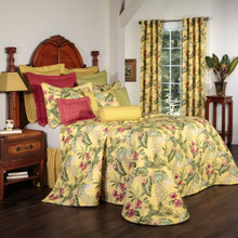 Ferngully Yellow Bedspread - 138641307384