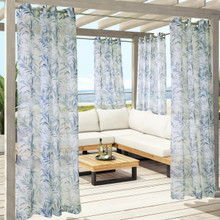 Antigua Outdoor Sheer Grommet Curtain - 069556579736