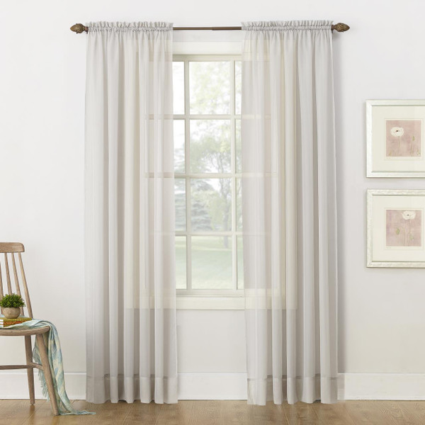Brooke Voile Sheer Curtain - 029927524291