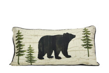 Painted Bear Boudoir Pillow - 754069600120