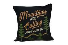 Painted Bear Mountain Pillow - 754069600113