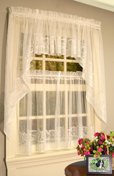 Hydrangea Lace Curtain - 782776068001