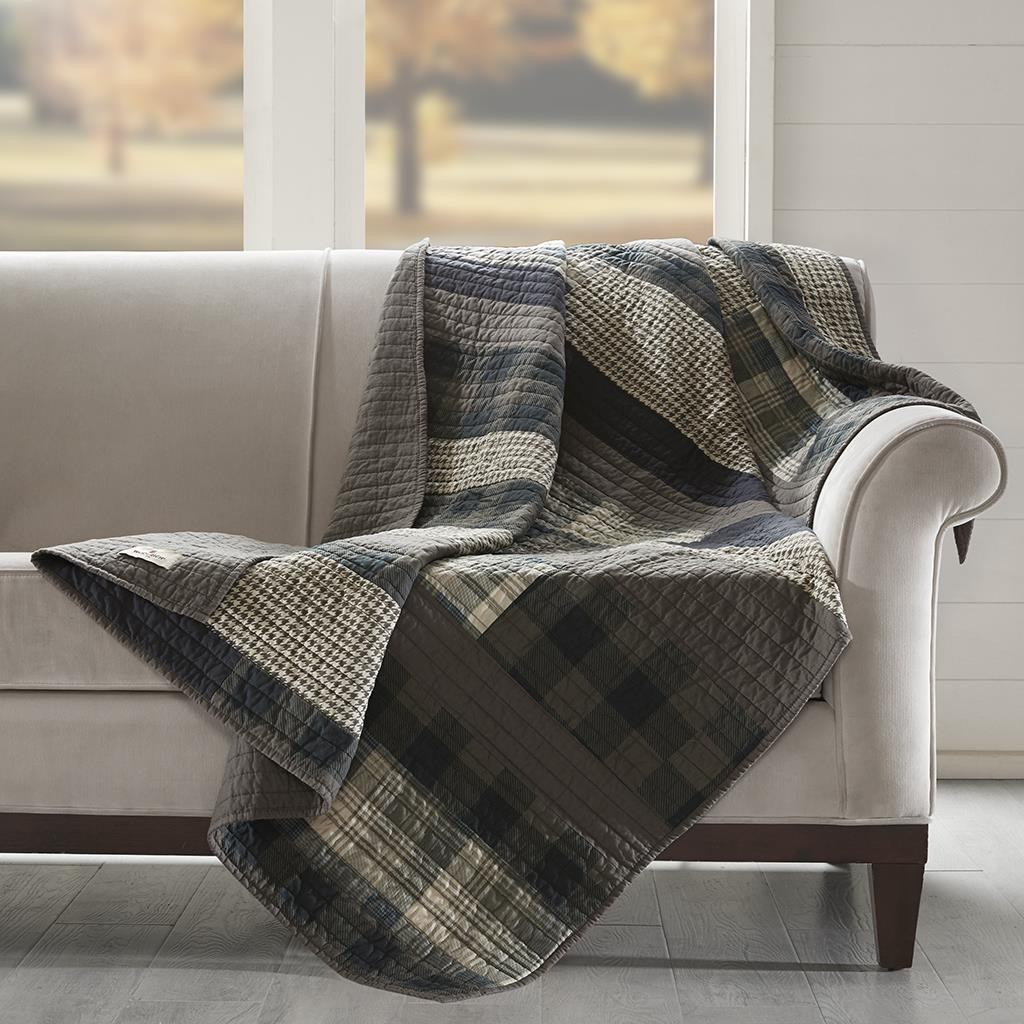 Winter Plains Quilted Throw by Woolrich Paul's Home Fashions