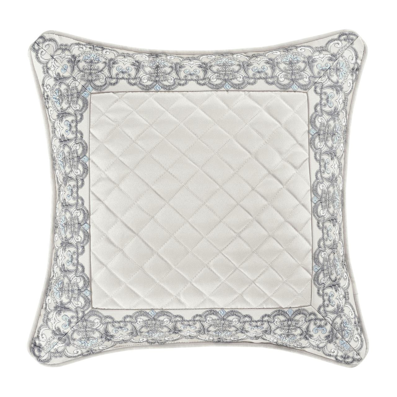 Adagio Sterling 18" Square Embellished Pillow - 193842125045