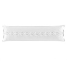 Becco White Bolster Pillow - 193842123744
