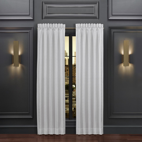 Becco White Curtain Pair - 193842123577