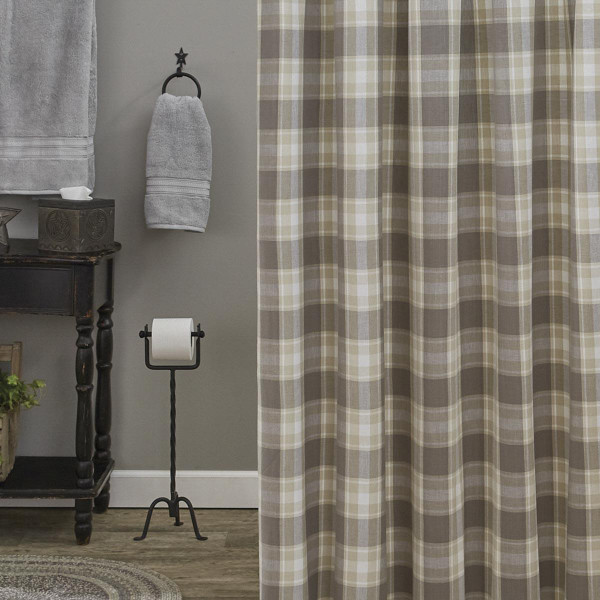 Weathered Oak Shower Curtain - 762242997073