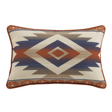 Blue Aztec Outdoor Pillow - 840118806824