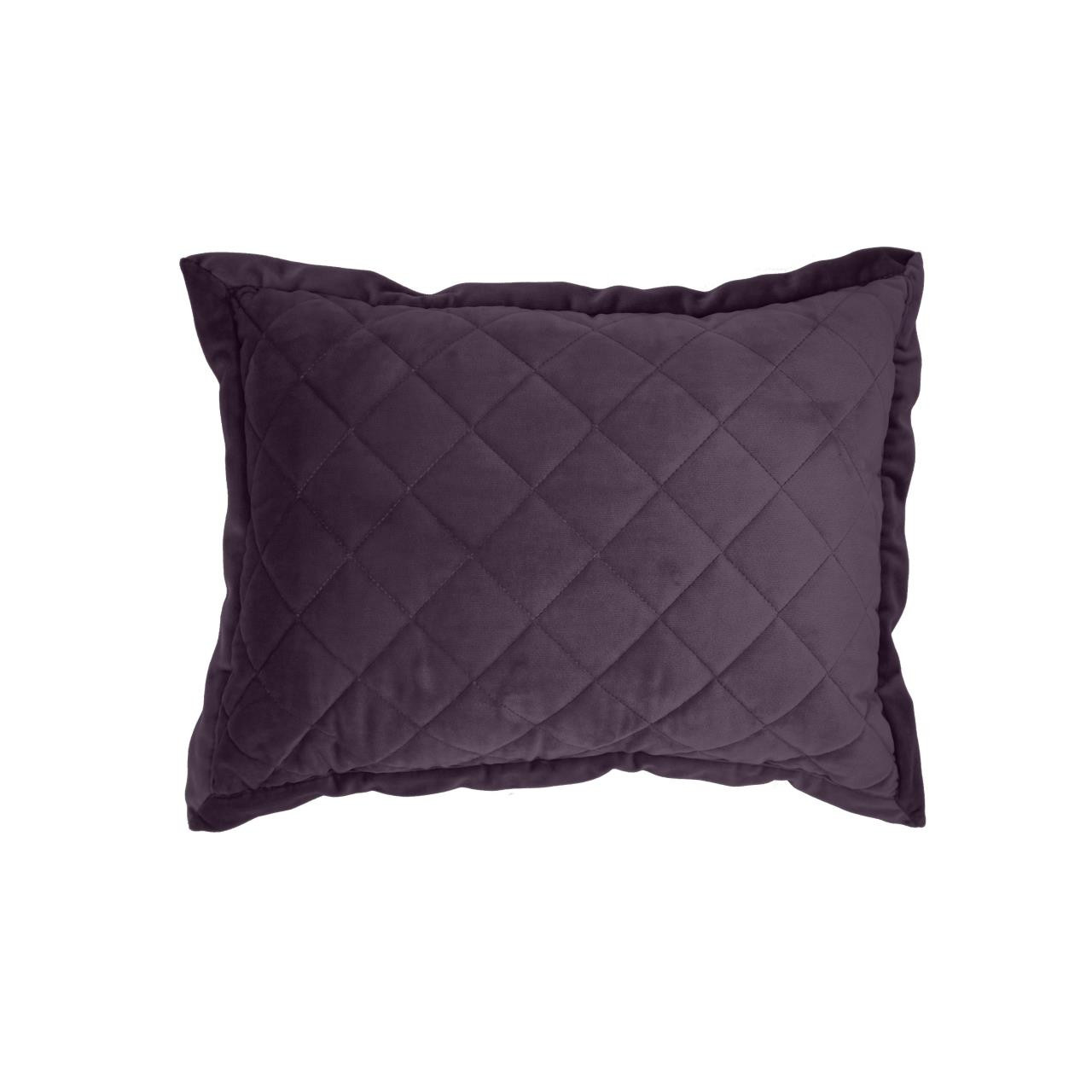 Velvet Quilted Boudoir Pillow by HiEnd Accents Paul's Home Fashions