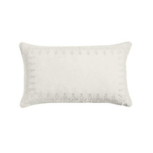 Stella Stone Silk Velvet Lumbar Pillow - 840118807302