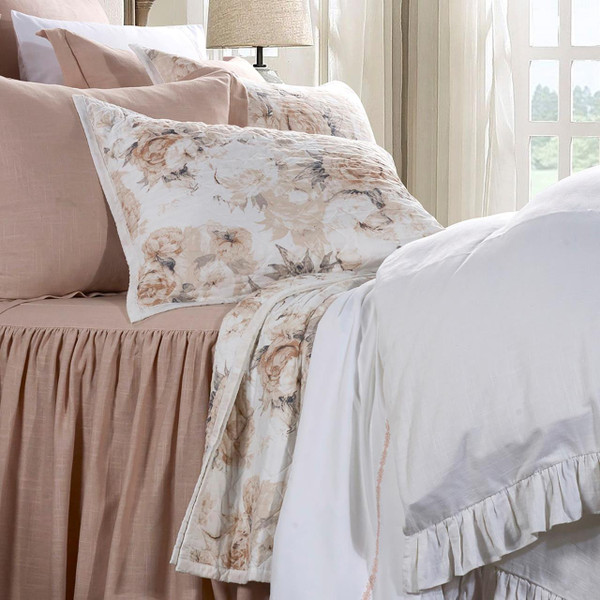 Colette Blush Quilt Set - 840118806671